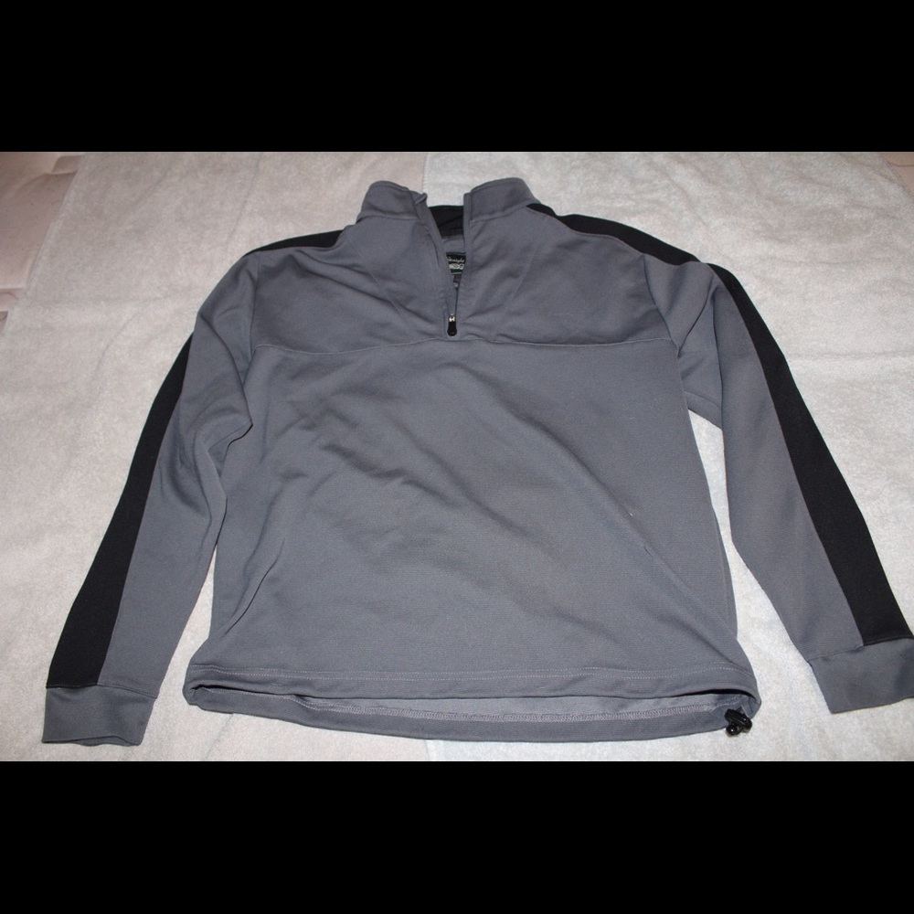 Straight Down Mens Quarter Zip Jacket
